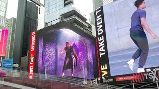 NEW Forspoken Square Enix 3D Billboard in Times Square New York City