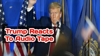 Trump reacts to audio tape on classified documents