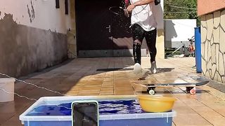 name ???????????? HOW I REALLY SWAM WITH MY JETPACK ???????????? Photography Tutorial in #Shorts by youneszarou.