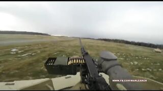 US Army Helmet Cam Of Humvee Machine Gunners Taking Out SVBIEDs During Simulated Combat Training