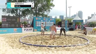 SENEGAL VS GEORGIA  WRESTLING FIGHT
