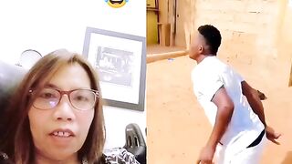 Watching funny video????