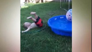 Funniest Baby Playing With Water 2