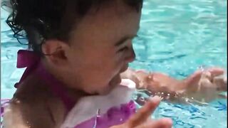 Funniest Baby Playing With Water