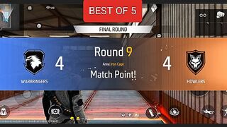 Free Fire Max |  A Tough Competitor | Best Of 5 |
