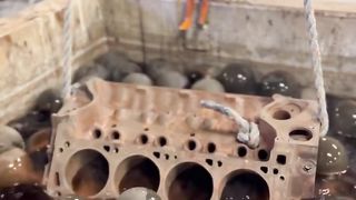 Chemical dipping a detomaso Pantera engine