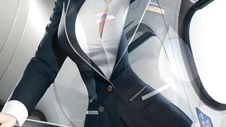 [ 4K AI Art ] | Stewardess LOOKBOOK. Video 2023