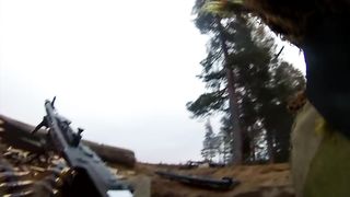 MG3 Machine Gun Firing - Helmet Camera | A Live Fire Training Exercise