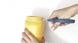 luminária com pote de creme! ????