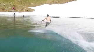 Hunza lack snow hills