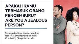 ARE YOU A JEALOUS PERSON?