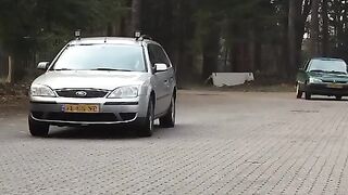 BE CAREFUL WHEN OPENING CAR DOORS