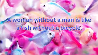 Short quotes about fish and woman