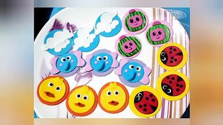 Cocomelon theme cake and cupcake designs made by Sam Baker