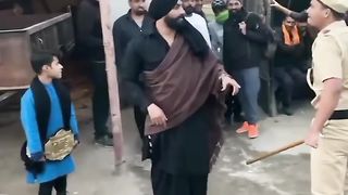 Police movies and khaby lame