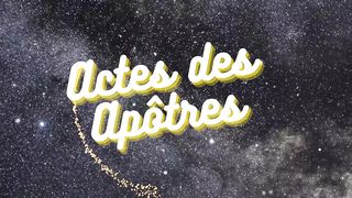 LA BIBLE POUR  LES  ACTES DES APOTRES  EN  EXTRAIT AUDIOS 15
