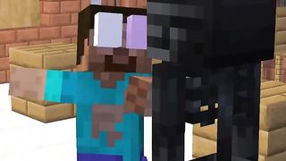 Herobrine awakens his power