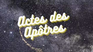 LA BIBLE POUR  LES  ACTES DES APOTRES  EN  EXTRAIT AUDIOS 16