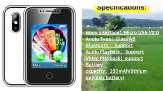 New 8XR Mini Super Small Mobile phone 1.77 inch