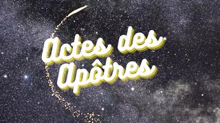 LA BIBLE POUR  LES  ACTES DES APOTRES  EN  EXTRAIT AUDIOS 27