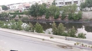 Creek in low Ebb