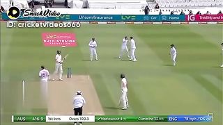 Australia all out 1st inning against england