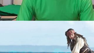 Mr Green Finding His Friends in Pirates of the Caribbean
