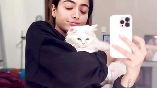 Rashmika With Her Pets