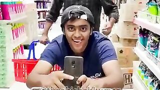 Super Market Dance Trend Atrocity - Abishek Kumar Ft. Sindhuja, Priyanka