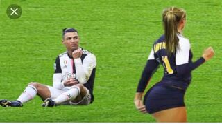 Funny moment in football