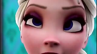Elsa join TikTok trend