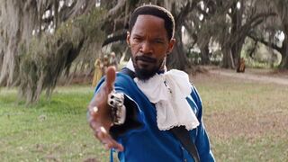 DJANGO GETS REVENGE ON THE BRITTLE BROTHERS - DJANGO UNCHAINED