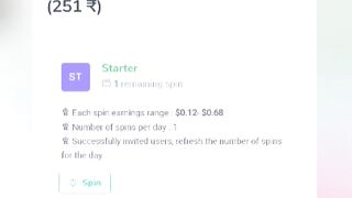 Spin And Earn _ Daily Spin And Earn Unlimited Money _ Dollar Earning App Tamil