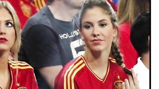 Spain have the Hottest Soccer fans #shorts World Cup Qatar 2022 #shorts.