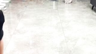 Kucing bermain bola voli