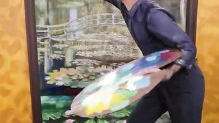 He ruined Monet’s famous painting