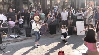 Lambada - Karolina Protsenko - Violin - Street Performance - Kaoma