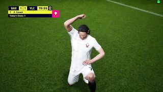 Edinson Cavani Goal Celebration