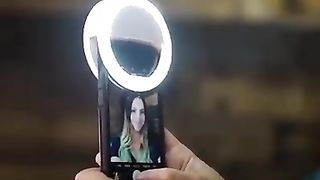 Selfie ring light