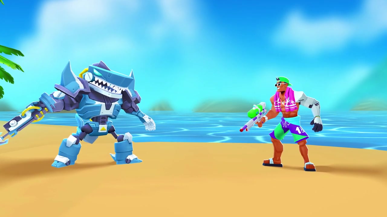 Summer Beach Brawl _ Frag Pro Shooter Teaser . Febspot