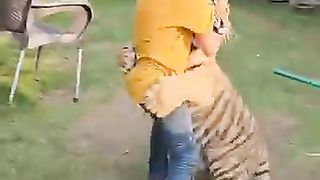 Naughty_Kid_Playing_with_Bengal_Tiger_Cub_|_Nouman_Hassan_|(360p).