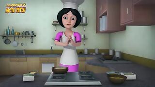 Motu the chef- motu and patlu