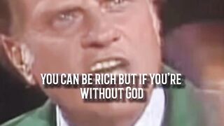You can Be RICH BUT IF YOUR WITHOUT GOD