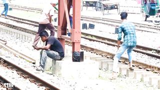 Fake Dog Bark Prank In Sound Box Prank _ In Public Funny Reaction. ???????????? By star fun 0.2....