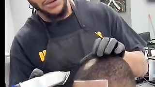 This barber did him dirty
