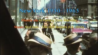 New York Streets 1950 - 1965