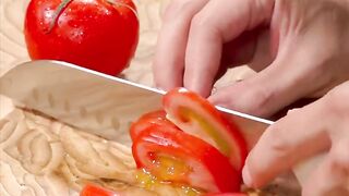 Easy Tomato Egg drop Soup Recipe|Jaymee