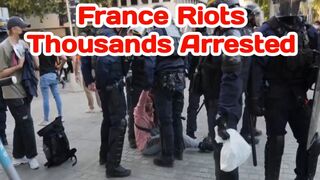 Thousands arrested on fifth night of France riots
