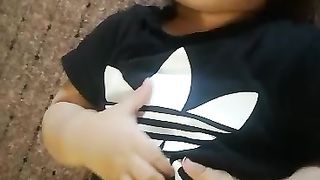Health baby playing