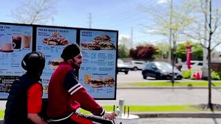 Tims Horten - Bicycle Drive Thru Punjabi